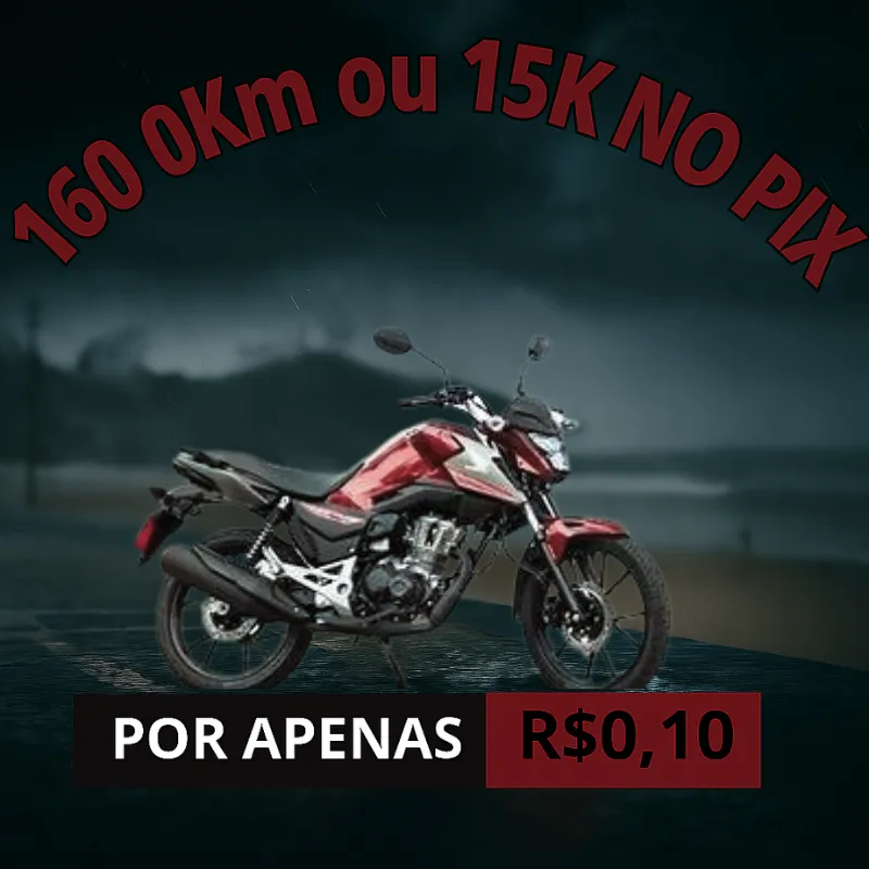 Imagem da campanha 160 0km ou 15k no PIX