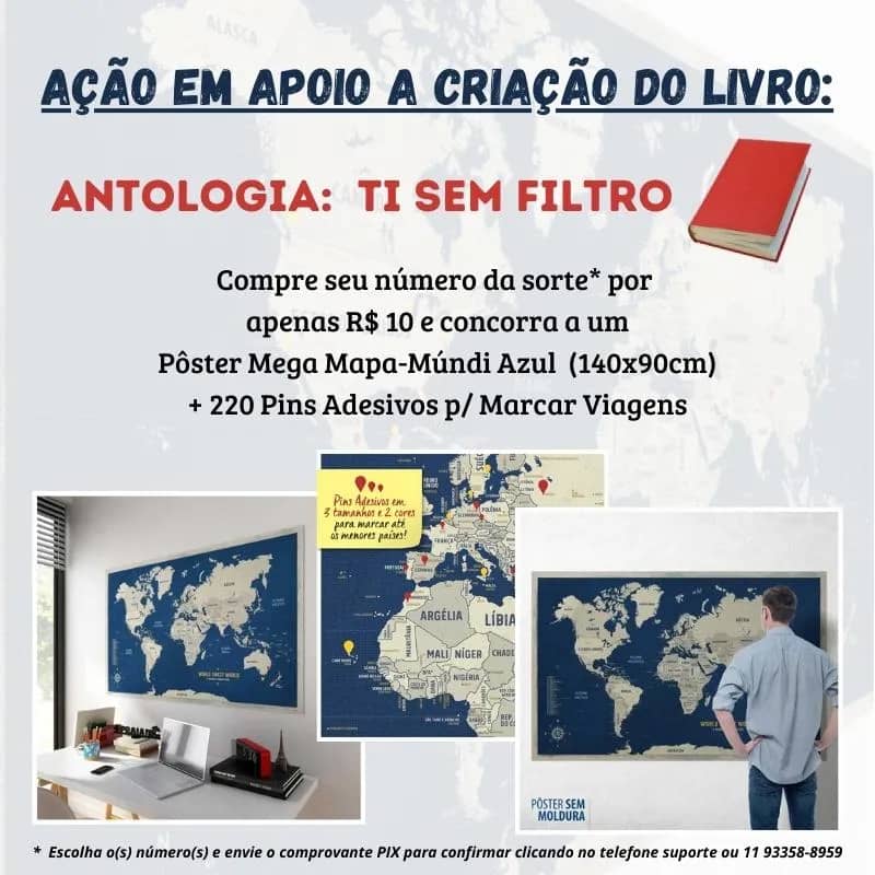 Imagem da campanha Antologia - TI sem filtro