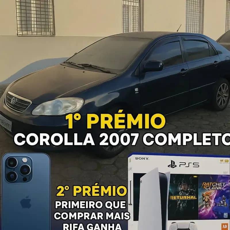 Imagem da campanha capitão eco peças  - Rifa Da Sorte