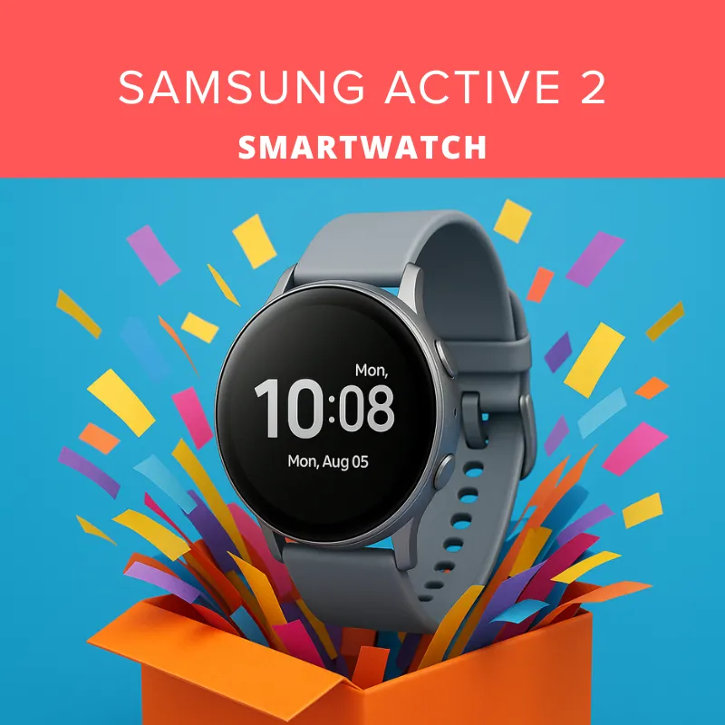 Imagem da campanha Super Relógio Digital Samsung