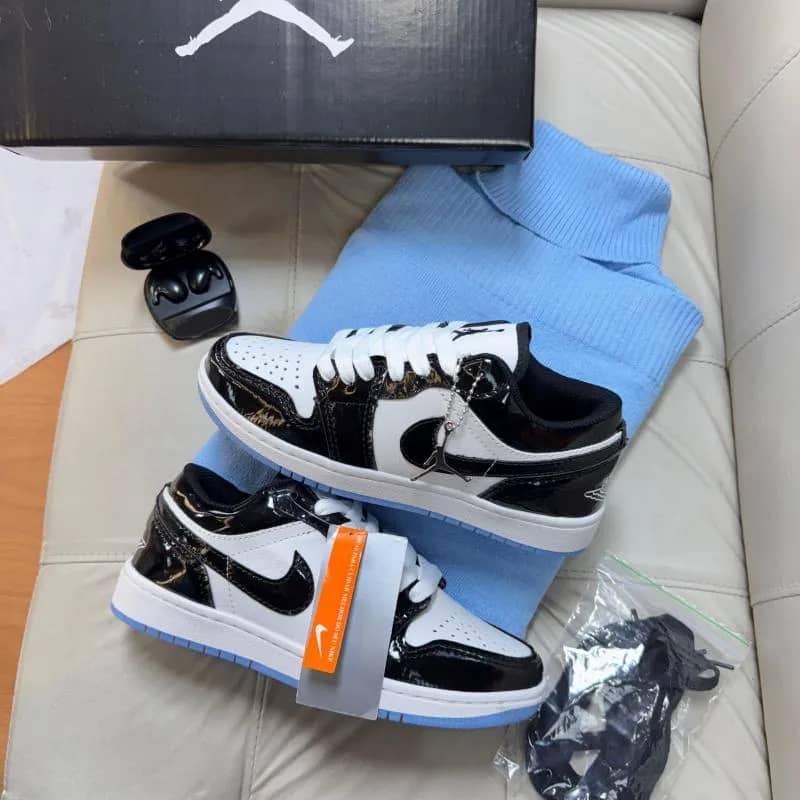 Imagem da campanha Nike Jordan Verniz