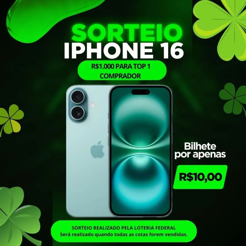 Imagem da campanha iPhone 16 128gb