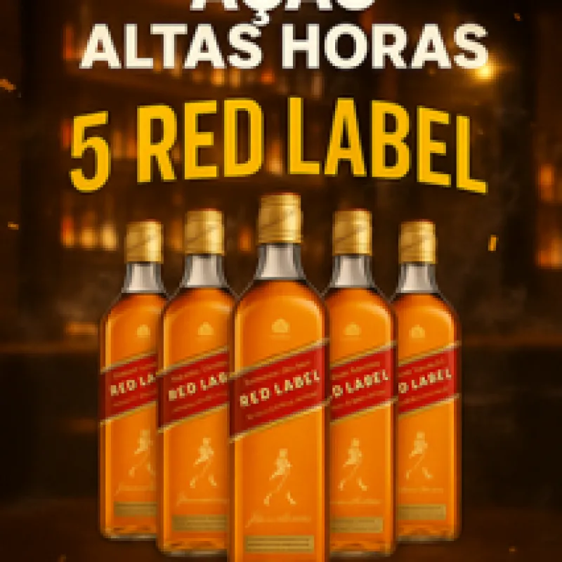 Imagem da campanha AÇÃO 5 RED LABEL 1L por R$ 1,99 !!🥃