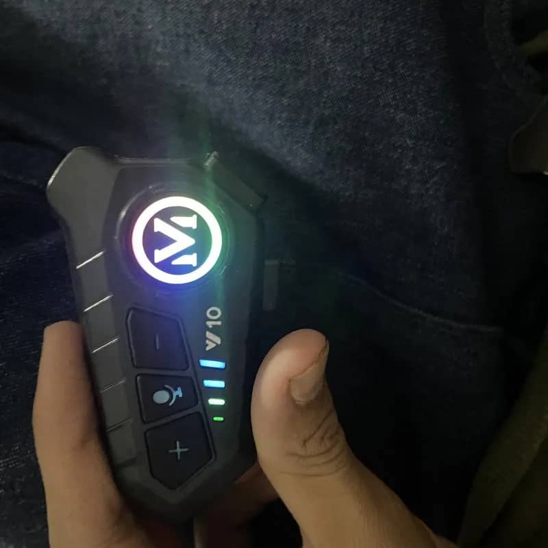 Imagem da campanha COMUNICADOR DE CAPACETE