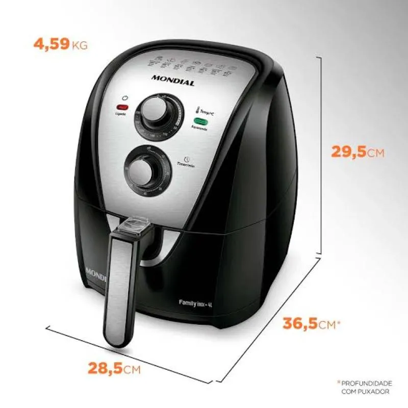 Imagem da campanha Airfryer 4,5L Mondial