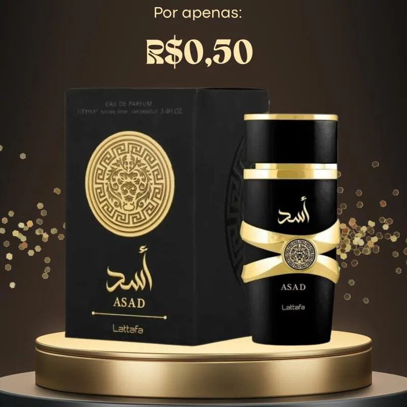 Imagem da campanha Rifa perfume Asad