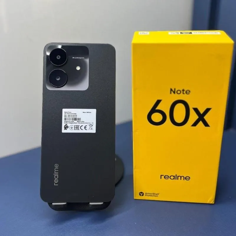 Imagem da campanha REALME 60 X OU R$1.000 NO PIX