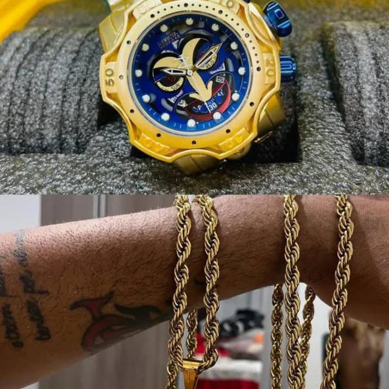 Imagem da campanha Kit de um relógio + dois cordões ou 300 no pix