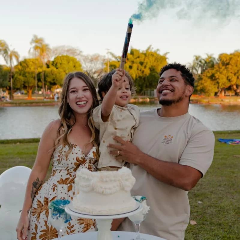 Imagem da campanha Chá de bebê do Davizinho (irmão do Pingo Fogo)