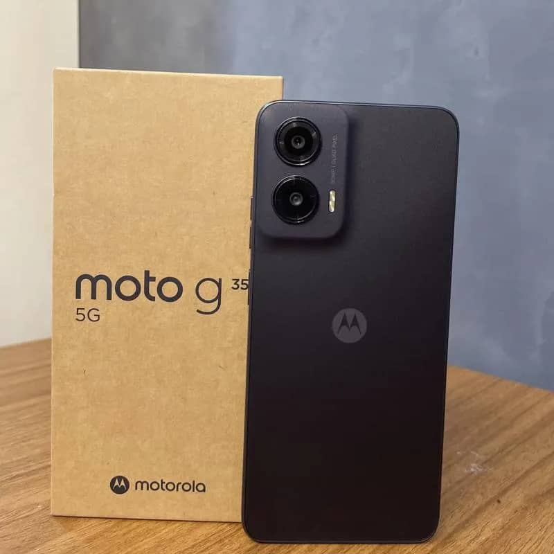 Imagem da campanha Moto G35 128g