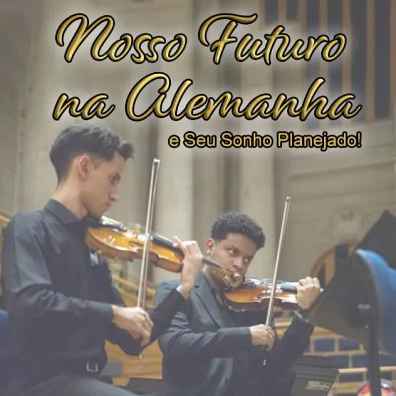 Imagem da campanha Nosso Futuro na Alemanha e Seu Sonho Planejado