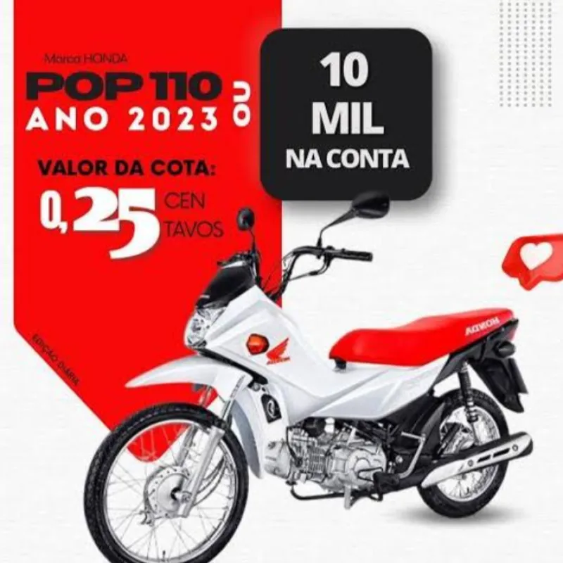 Imagem da campanha Pop 110ou 10.000 no pix