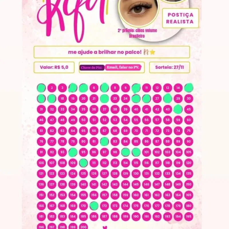 Imagem da campanha RIFA SOLIDARIA