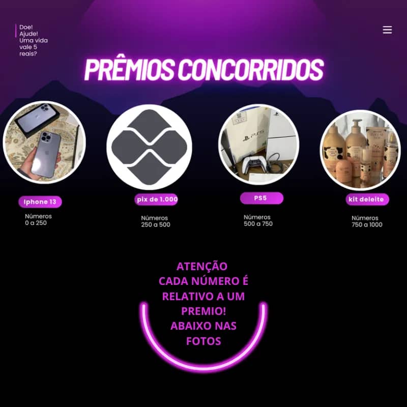 Imagem da campanha Ajude Miranda