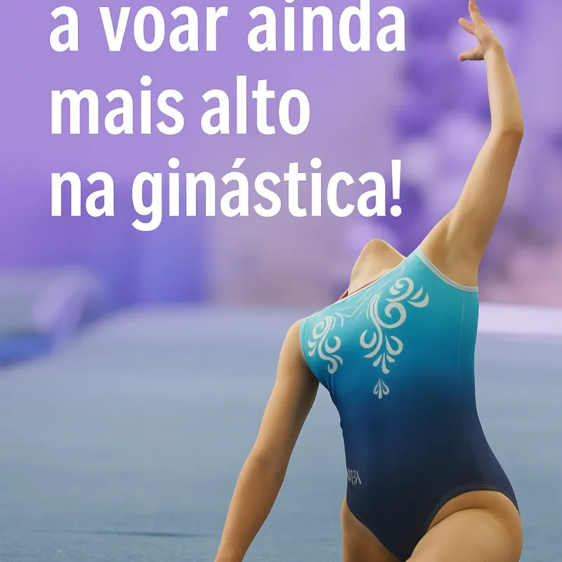 Imagem da campanha Ajude a Luisa a voar ainda mais alto na ginástica!