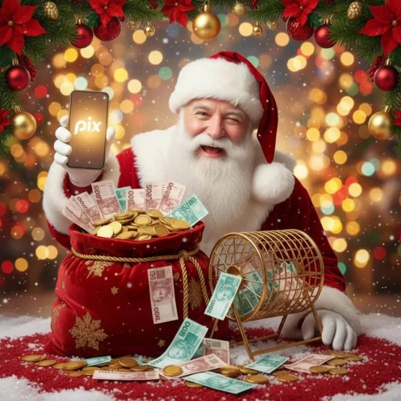 Imagem da campanha Garanta seu Pix de natal🎄🎅