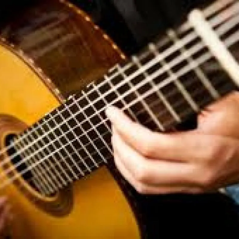 Imagem da campanha Promoção Cultural Aprendendo Violão