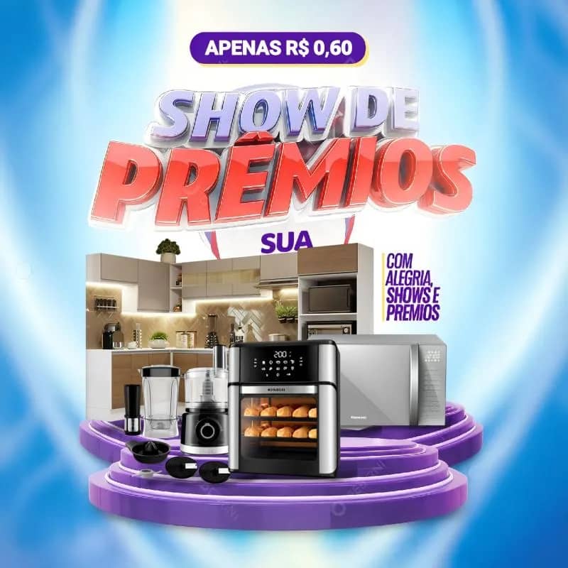 Imagem da campanha Show De Prêmios