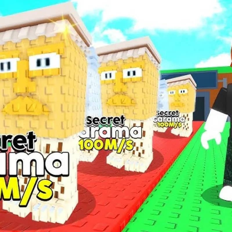 Imagem da campanha RIFA do Garama! | Brainrot Scret em Roube um Brainrot (Roblox)