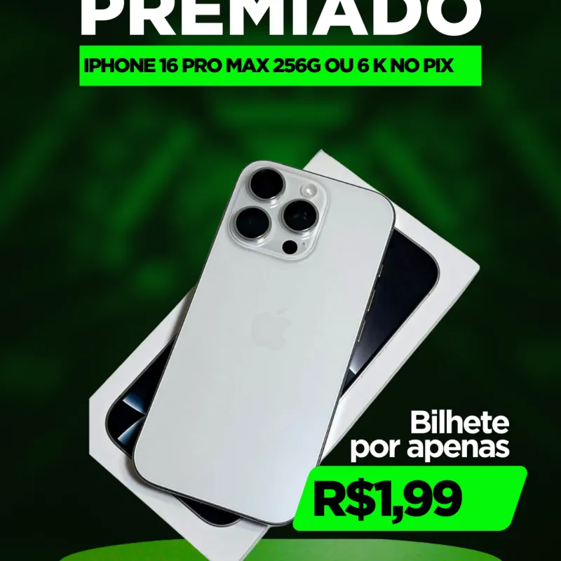 Imagem da campanha iPhone 16 pro max