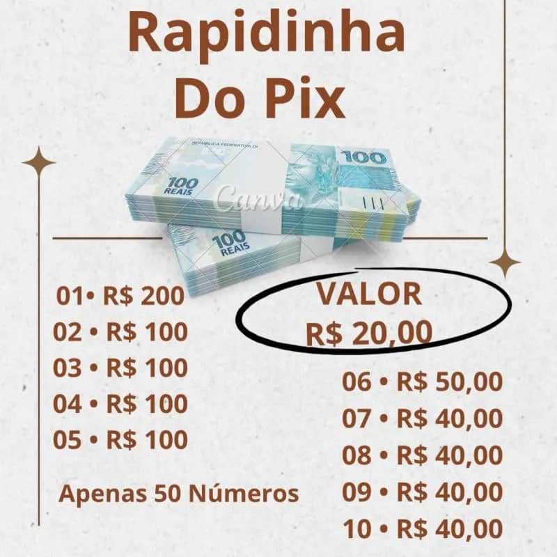 Imagem da campanha RAPIDINHA DO PIX  #01