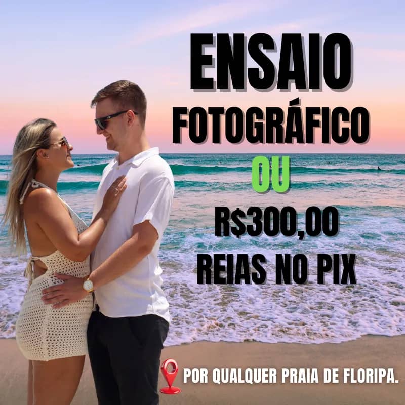 Imagem da campanha Ensaio Fotográfico