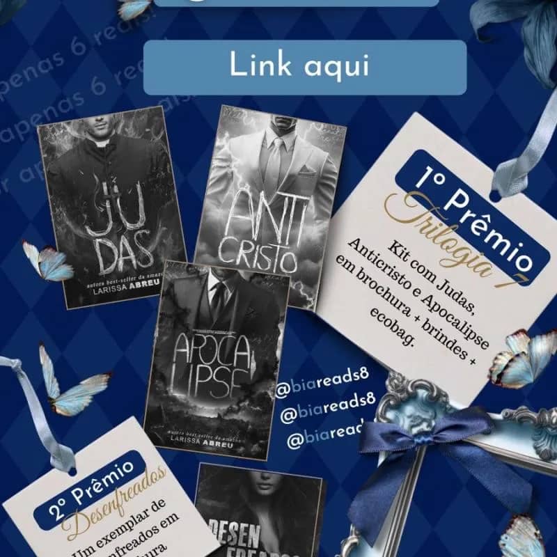 Imagem da campanha Judas na sua estante! 💙