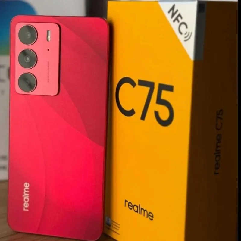 Imagem da campanha Celular realme C75 256gb