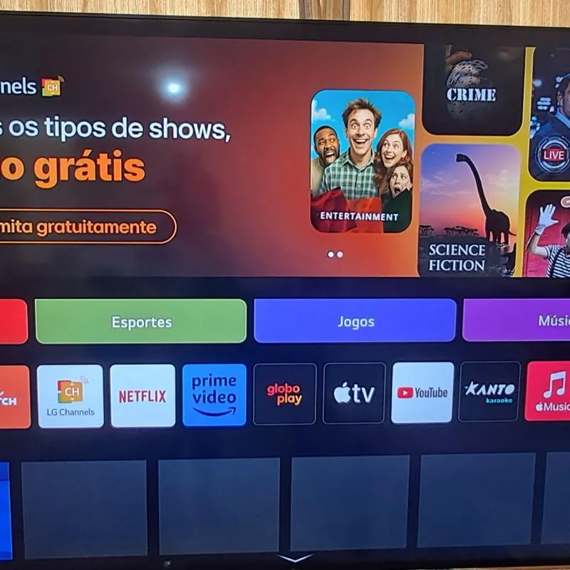 Imagem da campanha Tv 75  Lg