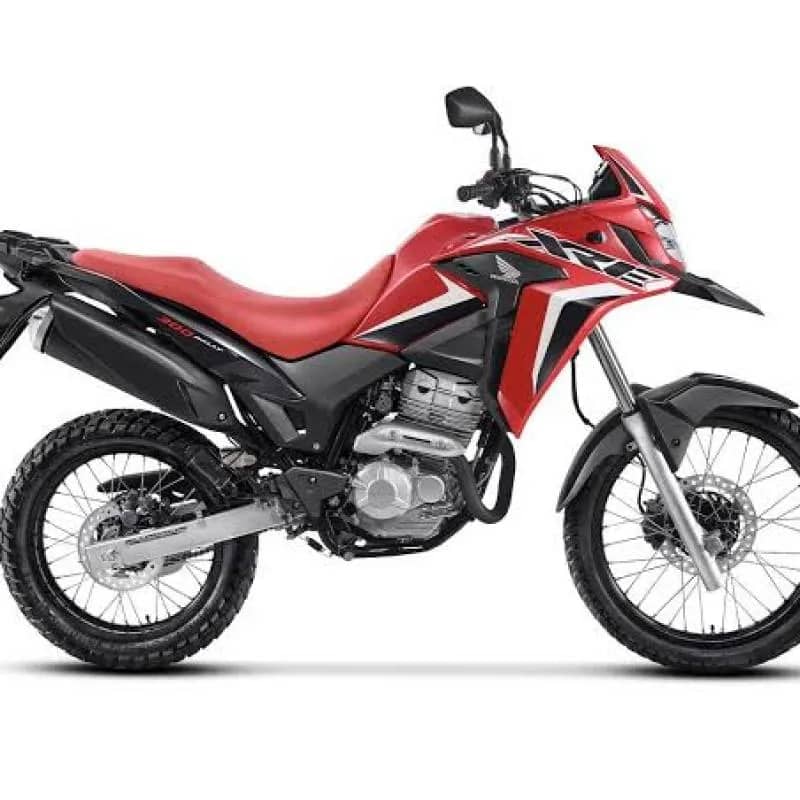 Imagem da campanha “Campanha Solidária – Concorra a uma Honda XRE 300 Vermelha”