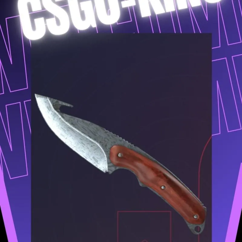 Imagem da campanha Faca Gut Knife ★ | Damascus Steel