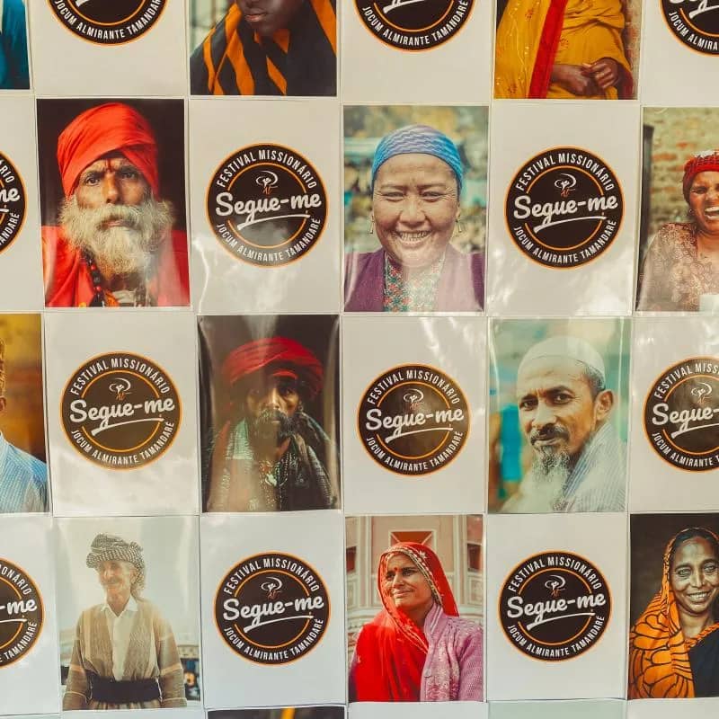 Imagem da campanha Rifa missionária da Andréia