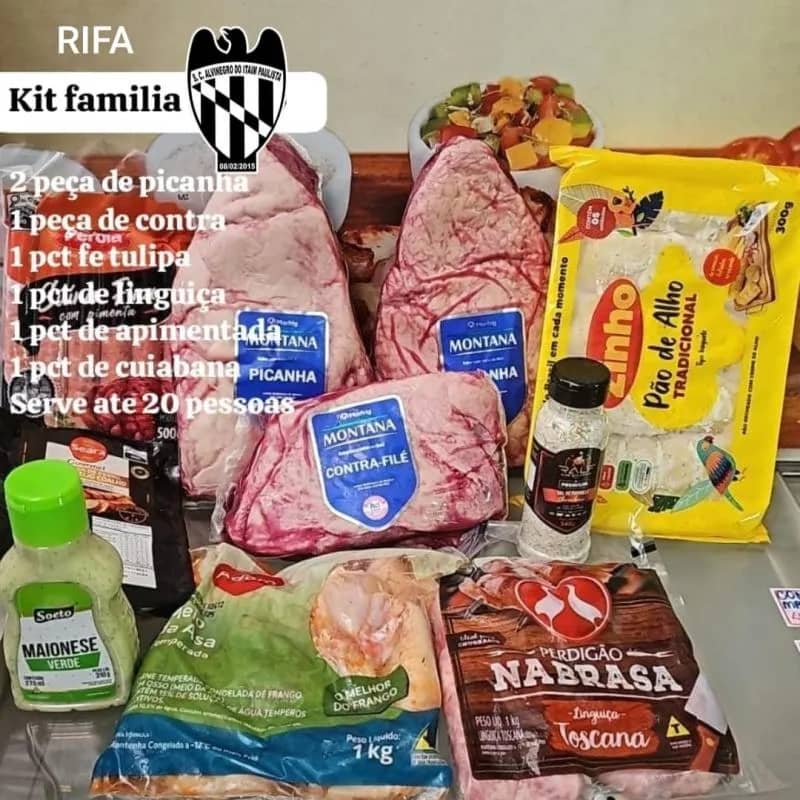 Imagem da campanha Kit churrasco família