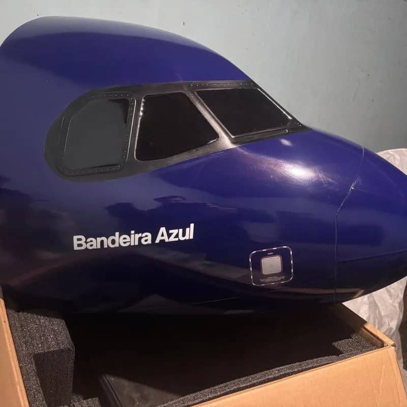 Imagem da campanha Maquete frontal decorativa Airbus A320 escala 1/6