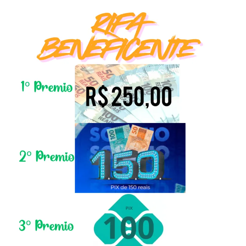 Imagem da campanha RIFA BENEFICENTE PARA A COMPRA DE 25 CADEIRAS PARA A IGREJA PENTECOSTAL ASSEMBLEIA DE DEUS EM ITUPIRANGA