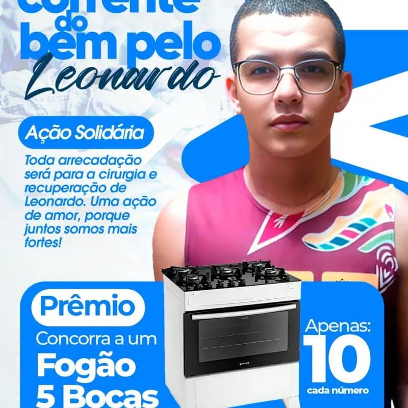 Imagem da campanha Campanha beneficente em prol da cirurgia e recuperação de Leonardo