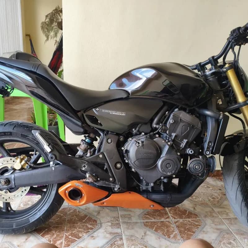 Imagem da campanha Honda Hornet 600