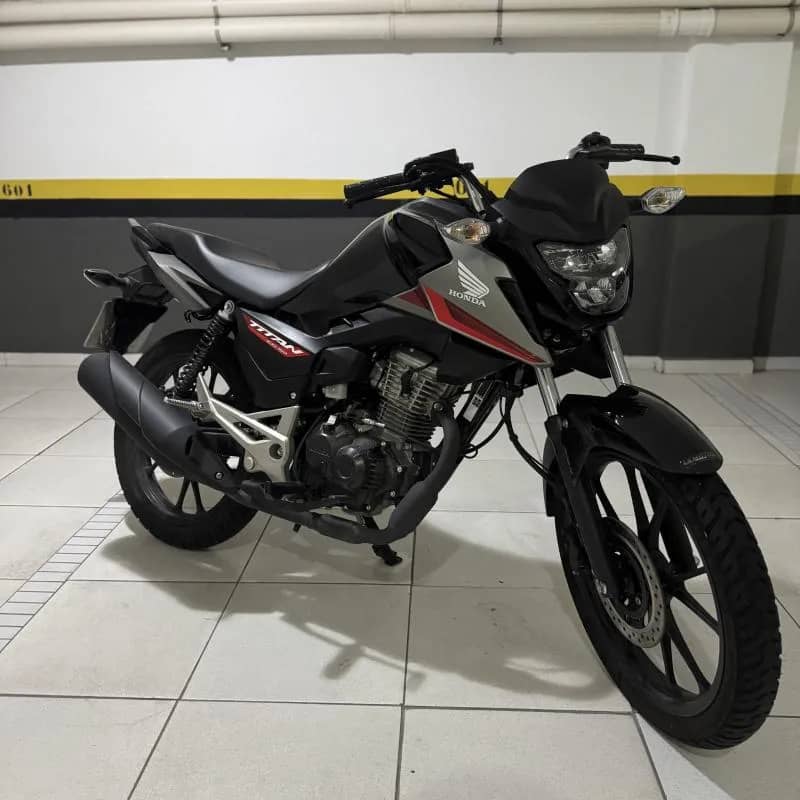 Imagem da campanha Titan 160cc 2025 ou 26 mil no Pix