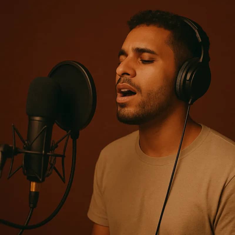 Imagem da campanha Gravação do Seu Single