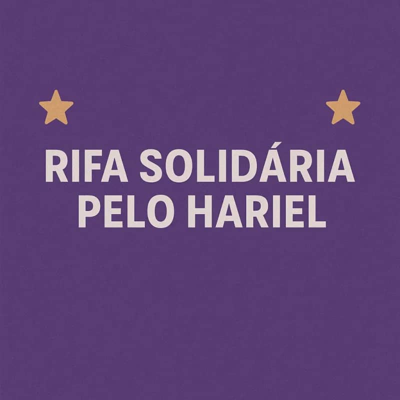 Imagem da campanha ✨ Rifa Solidária pelo Hariel ✨
