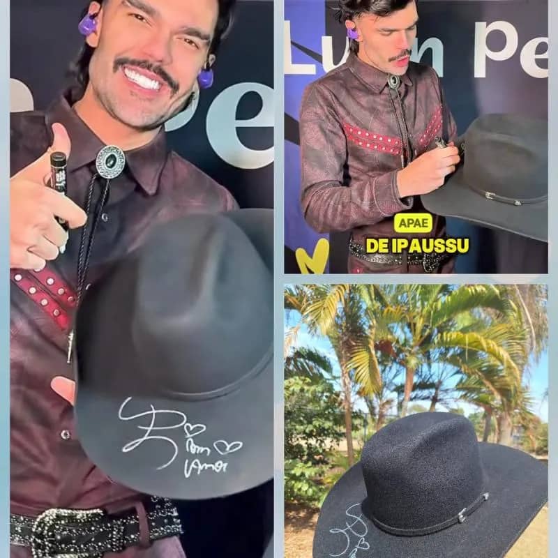 Imagem da campanha Chapéu Luan Pereira