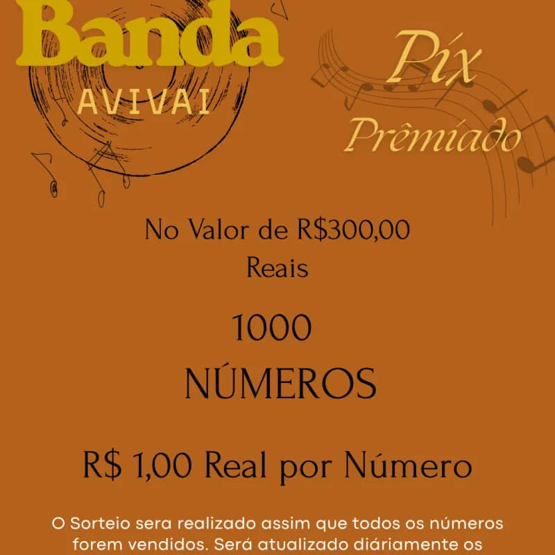 Imagem da campanha Pix Prêmiado