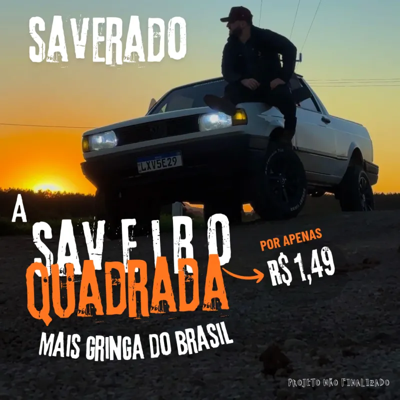 Imagem da campanha SAVERADO OU 40 MIL NO PIX