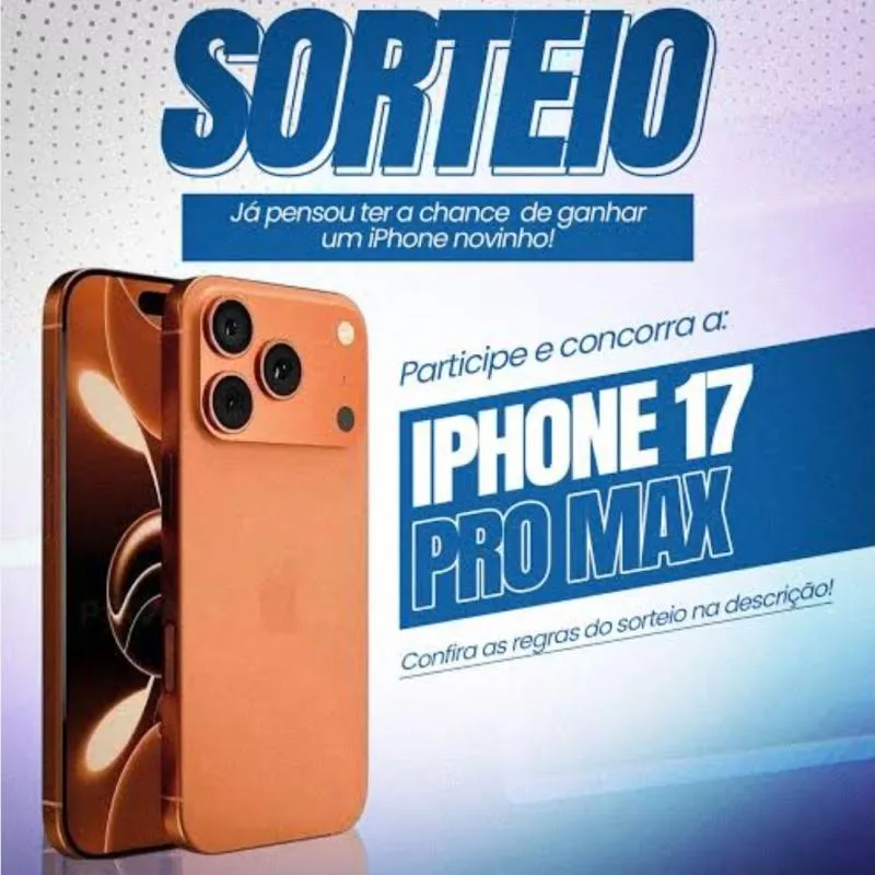 Imagem da campanha Iphone 17 pro max 256gb