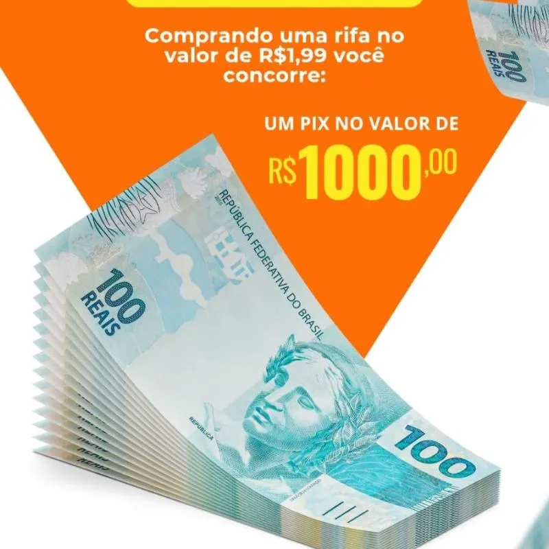 Imagem da campanha 1000 no Pix
