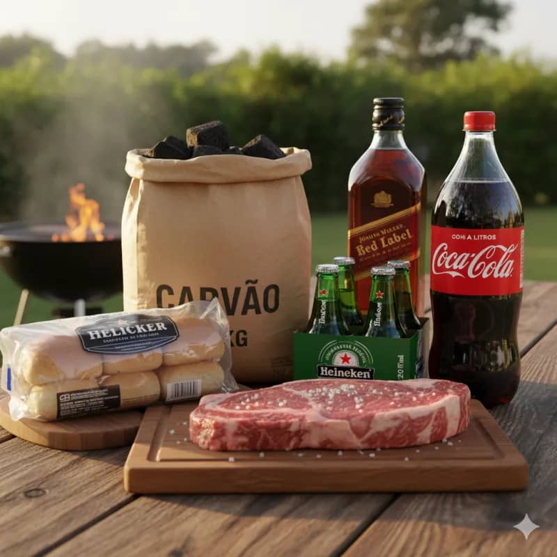 Imagem da campanha CHURRASCO NA FAIXA OU R$ 350,00 NO PIX