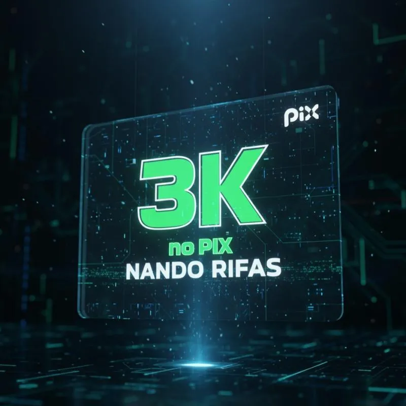 Imagem da campanha 3k no pix