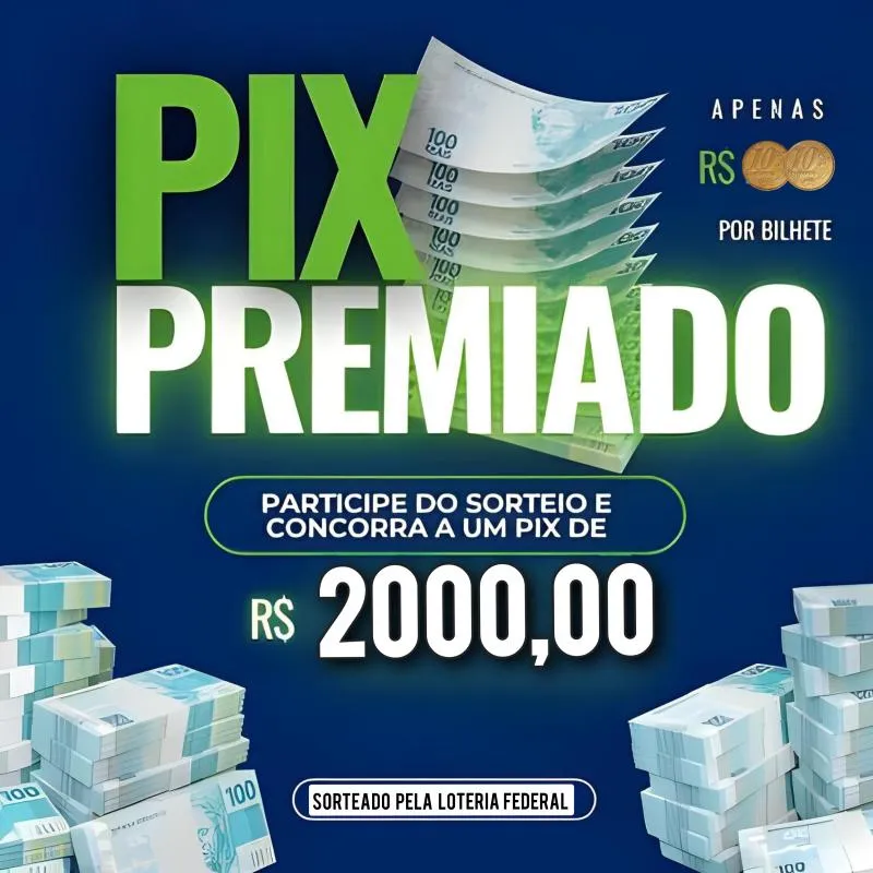 Imagem da campanha PIX 2000 NA CONTA