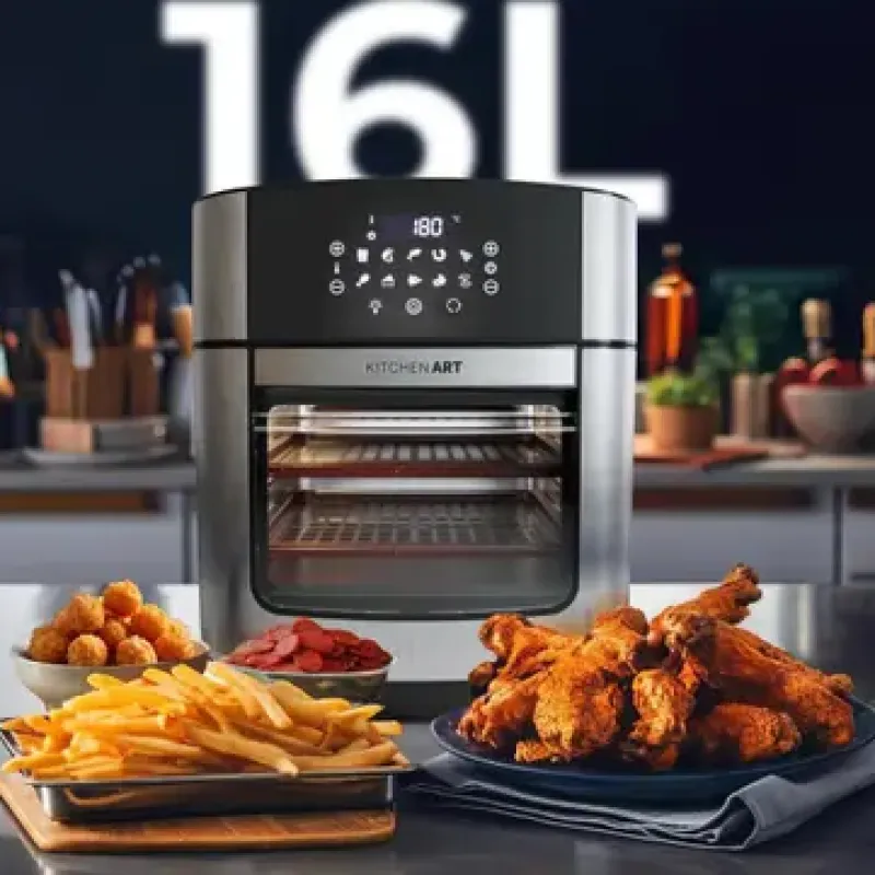 Imagem da campanha Campanha Air Fryer 16 lt rotisserie e uma cafeiteira Dolce Gusto