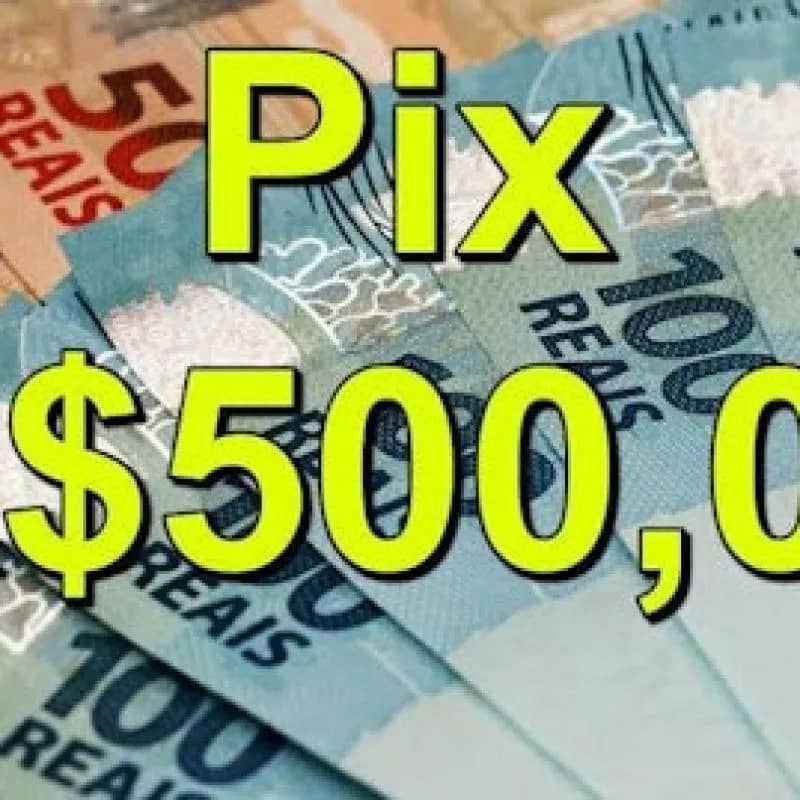 Imagem da campanha R$ 500